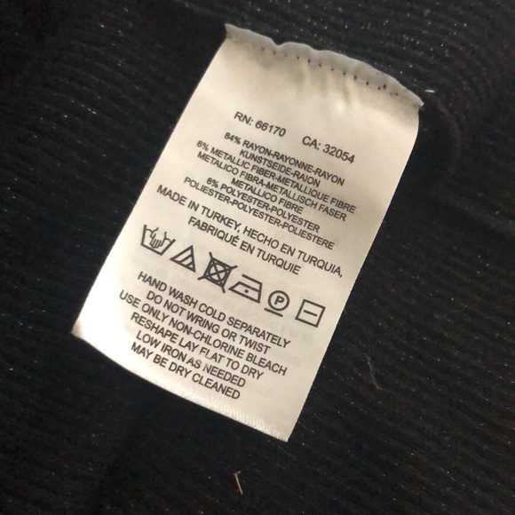 Knit pull over metallic short sleeve midi-dress from Anthropologie. - Picture 7 of 7